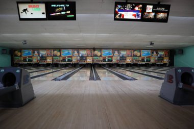 Lexington KY 22 Ocak 2024 Yerel Bowling Salonu