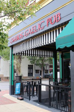 Lancaster, Ohio 5 Ekim 2020 Aşağı Ohuids Gaelic Pub.