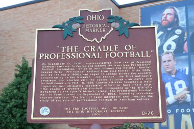 Canton Ohio August 31, 2021 NFL Pro Football Hall Of FameClass Of 2021 Inductees clipart
