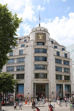 Paris Fransa 8 Temmuz 2023 Louis Vuitton Şirket Ofisi