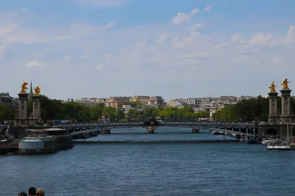 Paris France July 2023 View Pont Alexandre Iii Bridge Known Stock Image