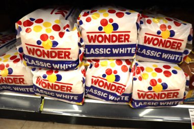 Columbus Ohio 12 Aralık. 2023 Harika Beyaz Ekmek