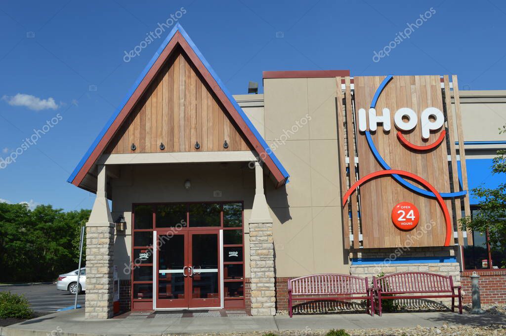 Columbus,Ohio/USA July 24, 2017: International House of Pancakes. IHOP is a Restaurant Chain Offering a Variety of Breakfast and Dinner Meals