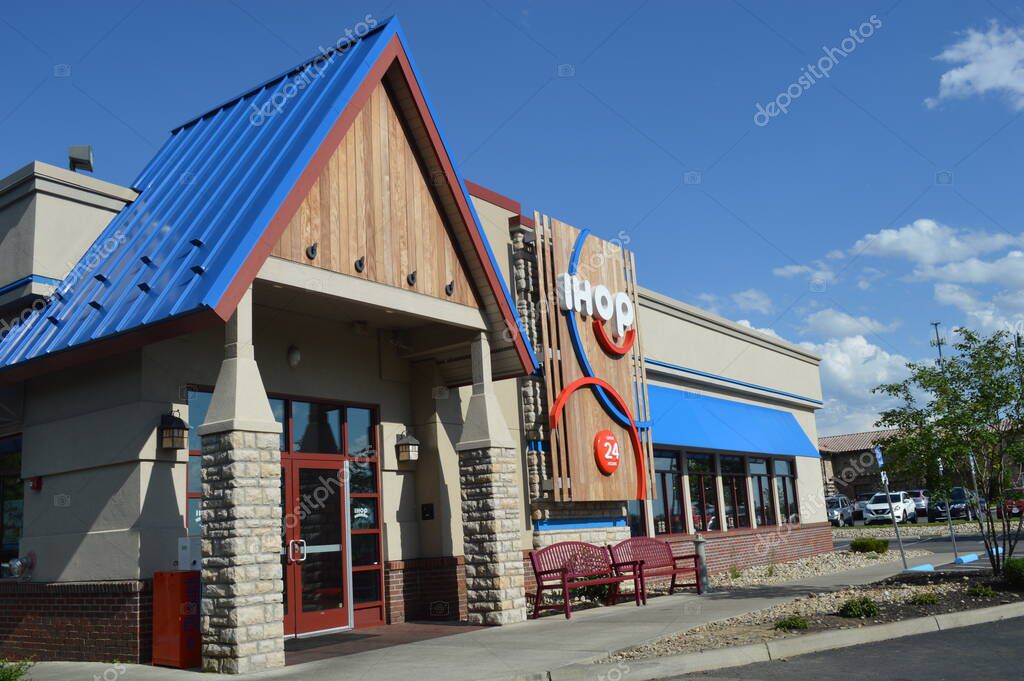 Columbus,Ohio/USA July 24, 2017: International House of Pancakes. IHOP is a Restaurant Chain Offering a Variety of Breakfast and Dinner Meals
