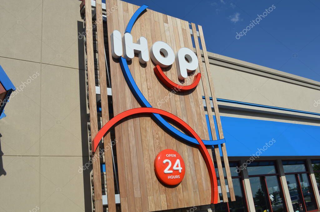 Columbus,Ohio/USA July 24, 2017: International House of Pancakes. IHOP is a Restaurant Chain Offering a Variety of Breakfast and Dinner Meals