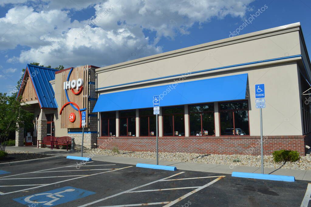 Columbus,Ohio/USA July 24, 2017: International House of Pancakes. IHOP is a Restaurant Chain Offering a Variety of Breakfast and Dinner Meals