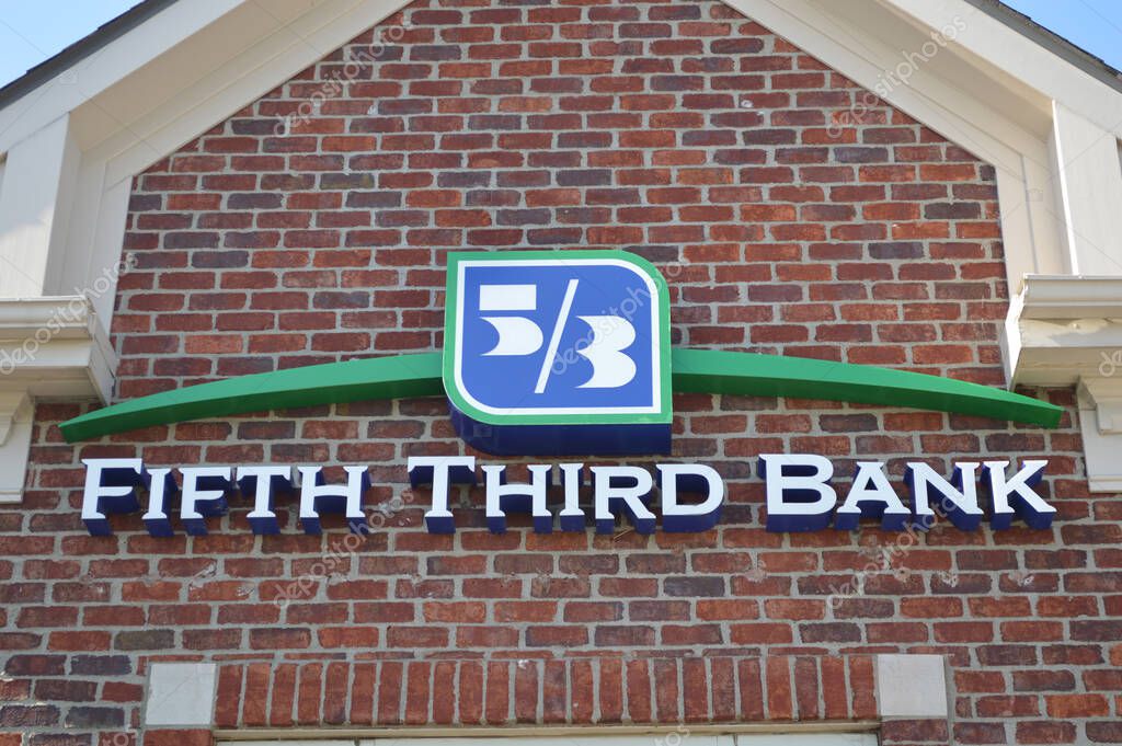 Columbus,OH USA - July 24,2020 Fifth Third Bank operates 15 affiliates with more than 1,300 banks across the United States.