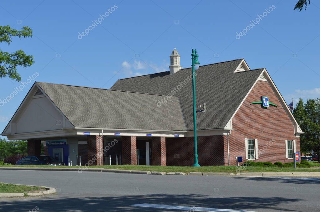 Columbus,OH USA - July 24,2020 Fifth Third Bank operates 15 affiliates with more than 1,300 banks across the United States.