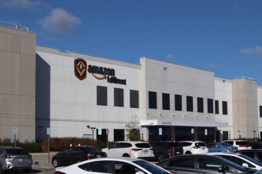 Columbus Ohio 25 Kasım 2023Amazon Tamamlama Merkezi