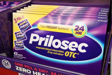 Columbus Ohio 2 Kasım 2020 Prilosec Mide Yanması Hapları