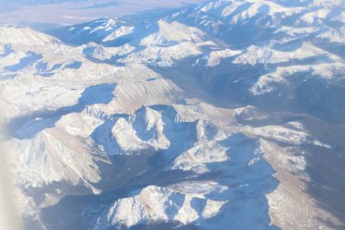 Denver Colorado 30 Ekim 2020 Denver Colorado üzerindeki Karlı Dağlar.