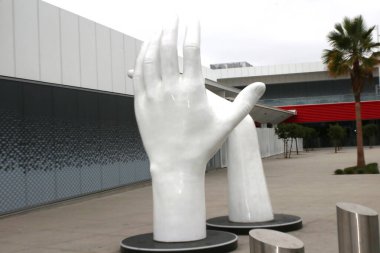 Inglewood CA Ağustos 12, 2025 Sezgi Kubbesi Spor ve Olay Yeri.