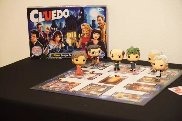 Game Cluedo Funko Pop Figures Board — Zdjęcie stockowe