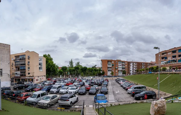 Арганда Дель Рей Испания Июня 2023 Года Бесплатная Общественная Парковка — стоковое фото