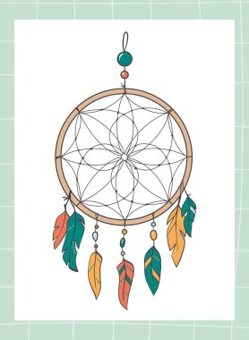 Düş kapanı karalaması, çizgi film öğesi, çocuk posterleri, baskılar, kartlar, tabelalar, duvar kâğıtları, yapıştırma kitapları, kırtasiye malzemeleri, vs. EPS 10