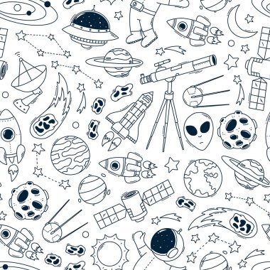 Çocuk odası monokromsuz desen, duvar kâğıdı, tekstil baskısı, arka plan, yapıştırma defteri, kırtasiye, vb. EPS 10