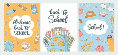 Alıntı ve karalamalarla süslenmiş okul afişleri koleksiyonuna geri dönüyoruz. Posterler, baskılar, kartlar, duvar kağıtları, şablonlar için iyi. EPS 10