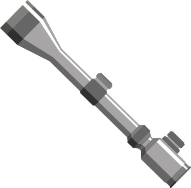 Düz Biçimli Optik Görüş Simgesi.