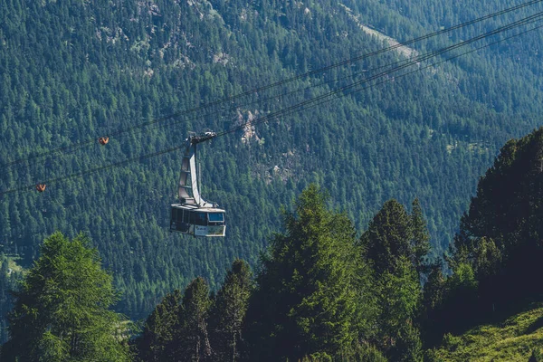 Schweiz Moritz Juni 2023 Das Skigebiet Bei Moritz Sommer Sessellifte — Stockfoto