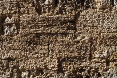 Doku taşı soyut arka plan deseni. Yakın çekim.