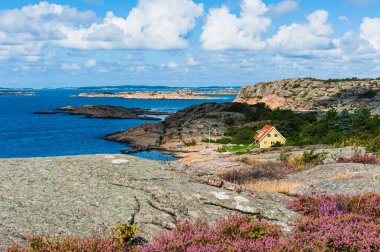 Deniz manzaralı güzel doğa manzarası