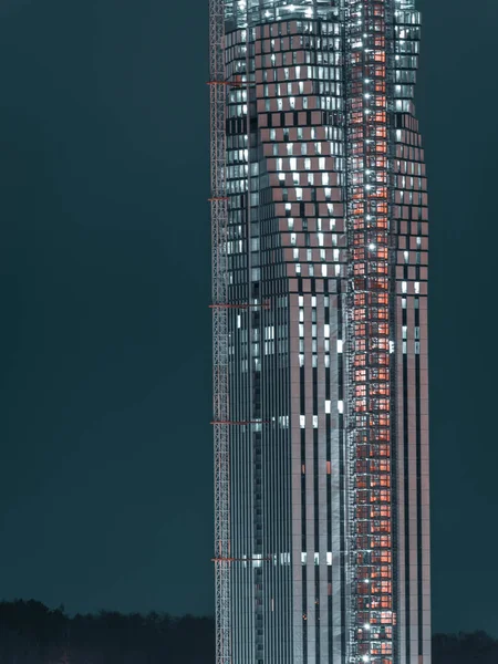 Imponente Rascacielos Gotemburgo Suecia Está Inacabado Está Listo Para Gente — Foto de Stock