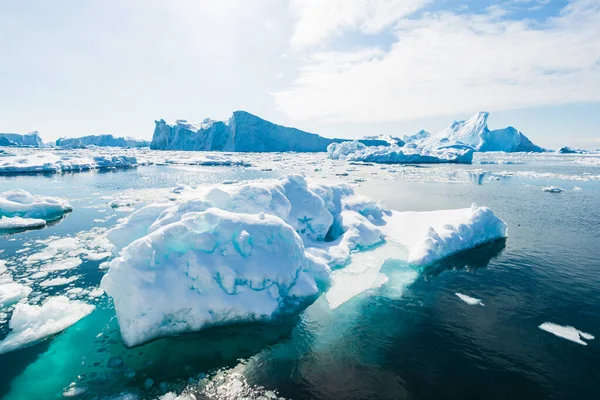 Der Ilulissat Fjord Ist Ein Fjord Der Bucht Von Dissko — Stockfoto