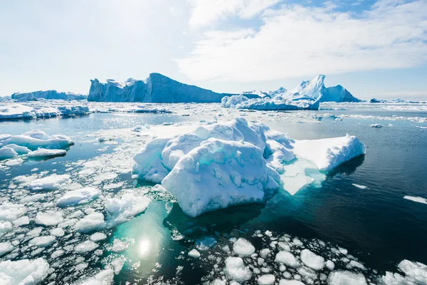 Der Ilulissat Fjord Ist Ein Fjord Der Bucht Von Dissko — Stockfoto