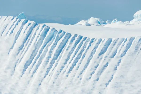 Παγόβουνα Στο Ilulissat Ice Fjord Γροιλανδία — Φωτογραφία Αρχείου