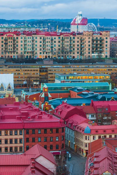 Arquitetura Deslumbrante Gotemburgo Suécia Pode Ser Vista Nesta Incrível Paisagem — Fotografia de Stock