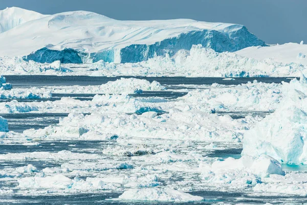 Eisberge Eisfjord Von Ilulissat Grönland — Stockfoto