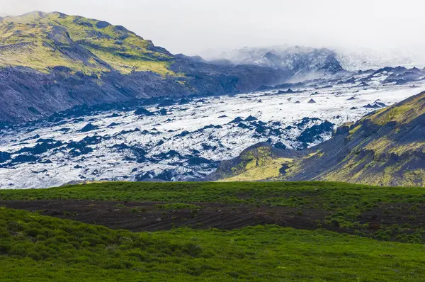 Myrdals 'ın Dili Jokull Buzulu, İzlanda