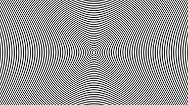 Beyaz arkaplanda siyah çember tasviri.