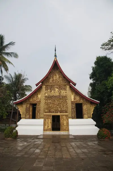 Vat Xieng Thong Significa Tempio Della Città Oro Significa Tempio — Foto Stock