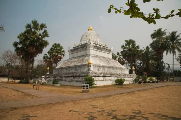 Lotus Stupa Også Kendt Som Pathum Unikke Funktioner Wat Wisounrat - Stock-foto
