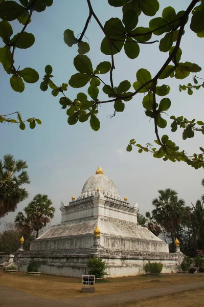 Lotus Stupa Også Kendt Som Pathum Unikke Funktioner Wat Wisounrat - Stock-foto