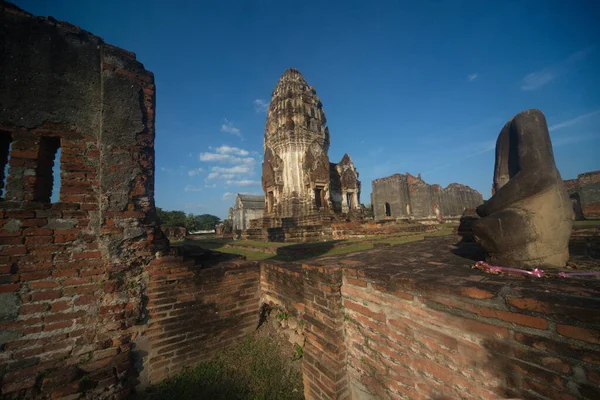 Wat Nakhon Kosa Ogłosił Rejestrację Ważnych Zabytków Narodowych Istnieje Starożytne — Zdjęcie stockowe