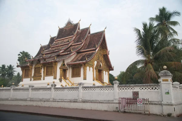 Haw Phra Bang Stedet Hvor Phra Bang Buddhalawan Eller Phra – stockfoto