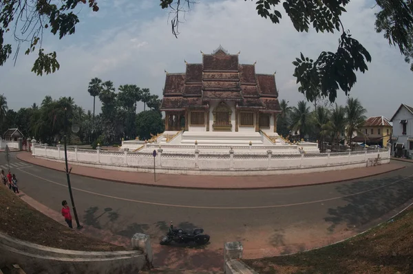 Haw Phra Bang Phra Bang Buddhalawan Veya Phra Bang Bulunduğu — Stok fotoğraf