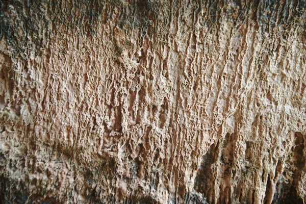 石灰岩の山のシフトによって引き起こされる崖の表面の質か背景 — ストック写真