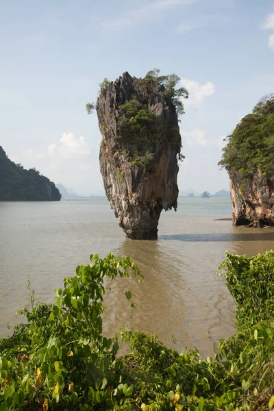 Koh Tapu Area Phang Nga National Park According Nature Island — Stock Photo, Image