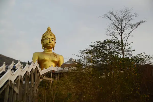 Phra Buddha Chok Phra Chiang Saen Est Une Image Bouddha — Photo