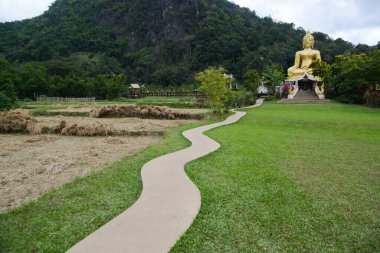 Phra Chao Ton Luang büyük altın bir Buddha heykelidir. Wat Nakhuha 'nın içindeki pirinç tarlasının ortasında çok güzel doğal yerler var..