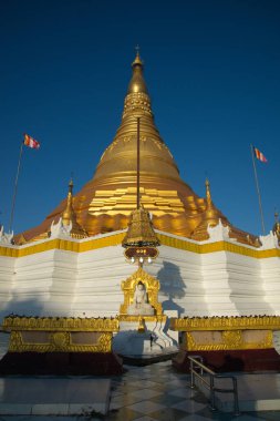 Lawkar Nandar Pagoda bir pagoda. Mrauk U 'daki insanlar tarafından tapılan başka bir önemli tapınaktır. Rakhine Eyaleti 'nde. Myanmar..