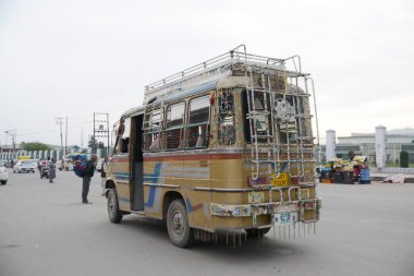 JAMMU VE KASHMIR - 9 Mayıs 2019: Srinaka şehrine ulaşım hizmetleri.