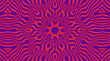 Üç boyutlu kaleydoskop mandala animasyonu görsel enerji çakra fütüristik ile üçüncü gözünü açmak için trippy art psychedelic transın soyut arka planı. Çeşitli iş ihtiyaçlarınız için çok iyi.