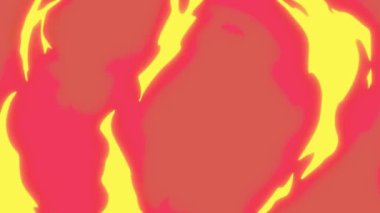 Anime Fire Explosion Elements Motion Graphics Pack, yeşil ekranda renkli karikatür patlamaları içeren dinamik bir pakettir. Portföyümüzde daha fazla element.
