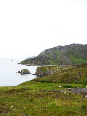 Batı İrlanda 'dan kıyı manzaraları