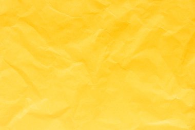 Doku rengarenk buruşuk takvim, kadife çiçeği sarı boş kağıt arkaplan.