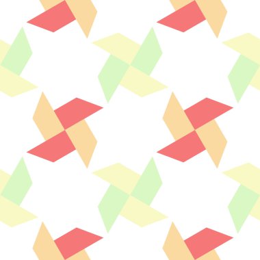 Kağıt yel değirmeni pürüzsüz desen